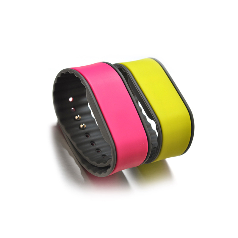 RFID健身房硅胶腕带定做工厂NFC硅胶手环厂家2