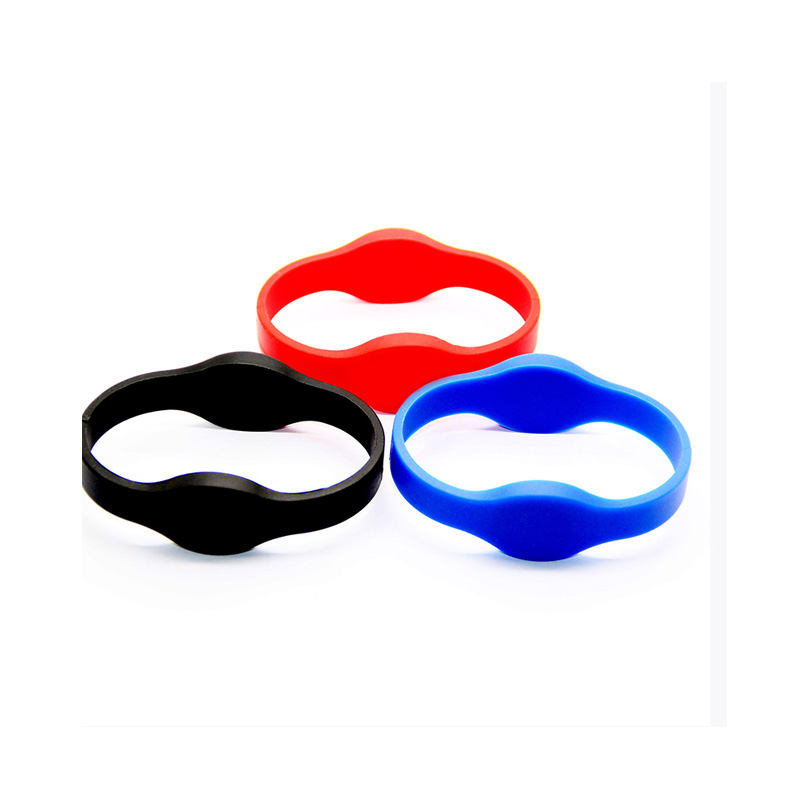 RFID演唱会硅胶腕带定做厂家NFC硅胶手环工厂3