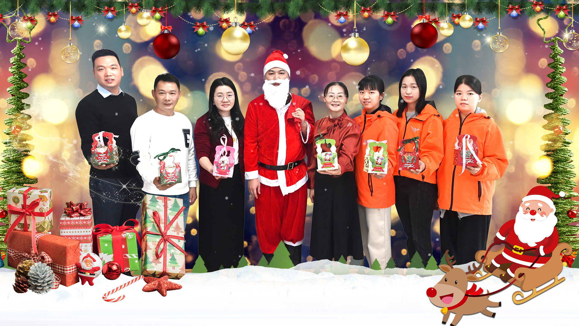 暖冬平安夜，礼遇满心怀！卡立方集团用甜蜜与智能，守护每一份美好