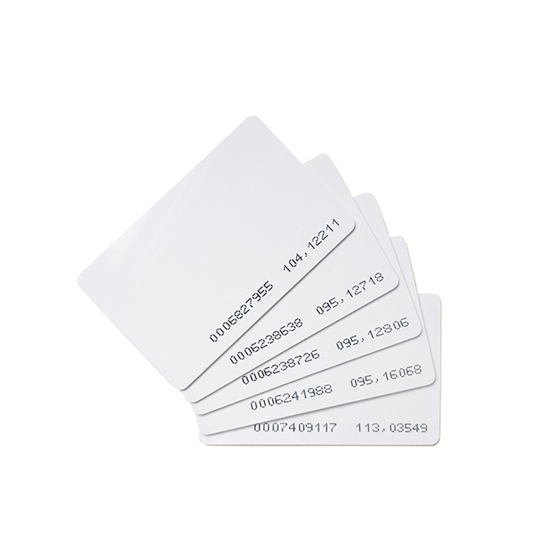 TK4100非接触式ID白卡批发TK4100智能芯片卡厂家